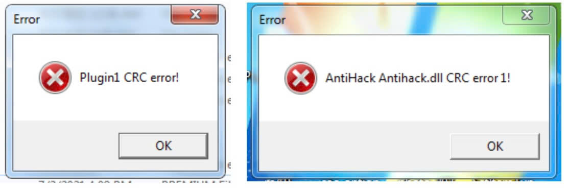 Fix Lỗi Plugin CRC - Antivirus MU Đại Việt