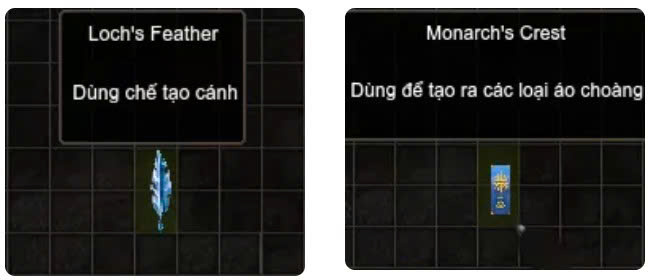 Lông Vũ và Huy Hiệu Hoàng Tộc